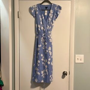Ann Taylor Midi Wrap Dress